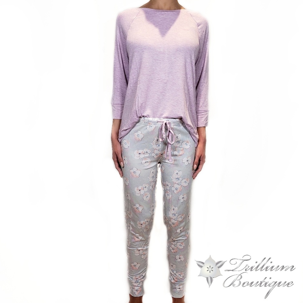Honeydew Women's 2-piece Purple Lounge Set NWT! - Picture 2 of 8